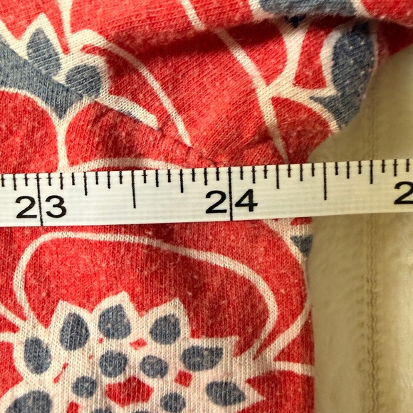Boden Vintage Red Floral Button Up Blouse Women’s US 18 Tailored - Picture 4 of 4